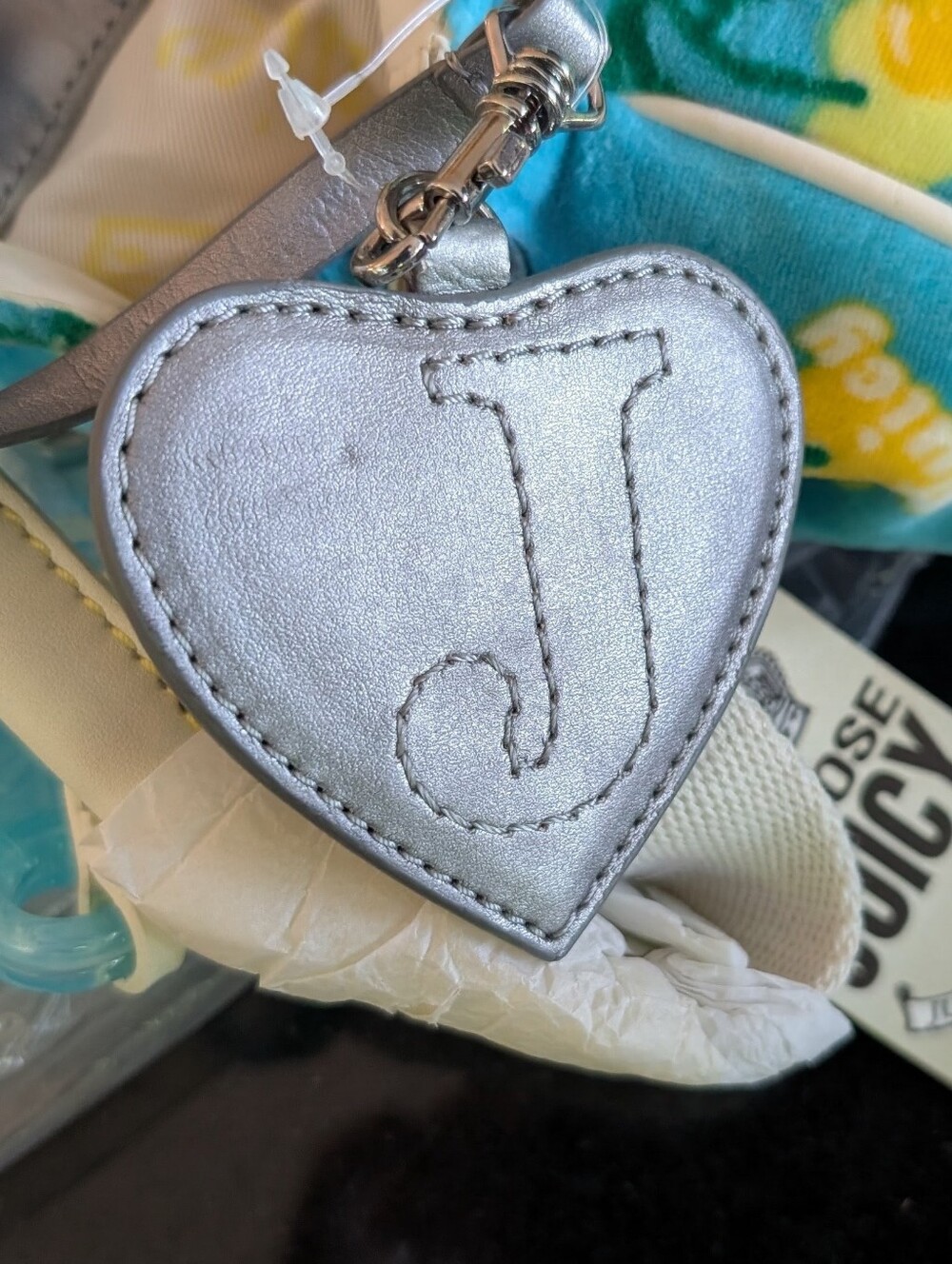 RARE, VINTAGE, Y2K NWT Juicy Couture BABY FLUFFY Poolside Terry Hobo/Satchel Bag - Picture 14 of 16